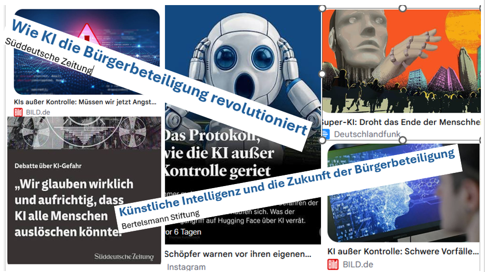 Bür­ger­be­tei­li­gung, Digi­ta­li­sie­rung & KI — Wie passt das zusammen?